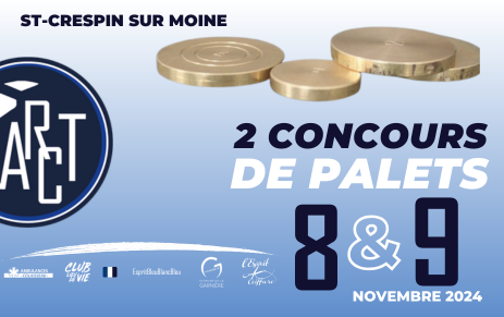 CONCOURS DE PALETS 8-9 NOVEMBRE 2024